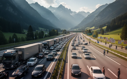 Brennerroute blockiert: Umweltschützer sperren Autobahn am Samstag - Foto: über boerse-global.de