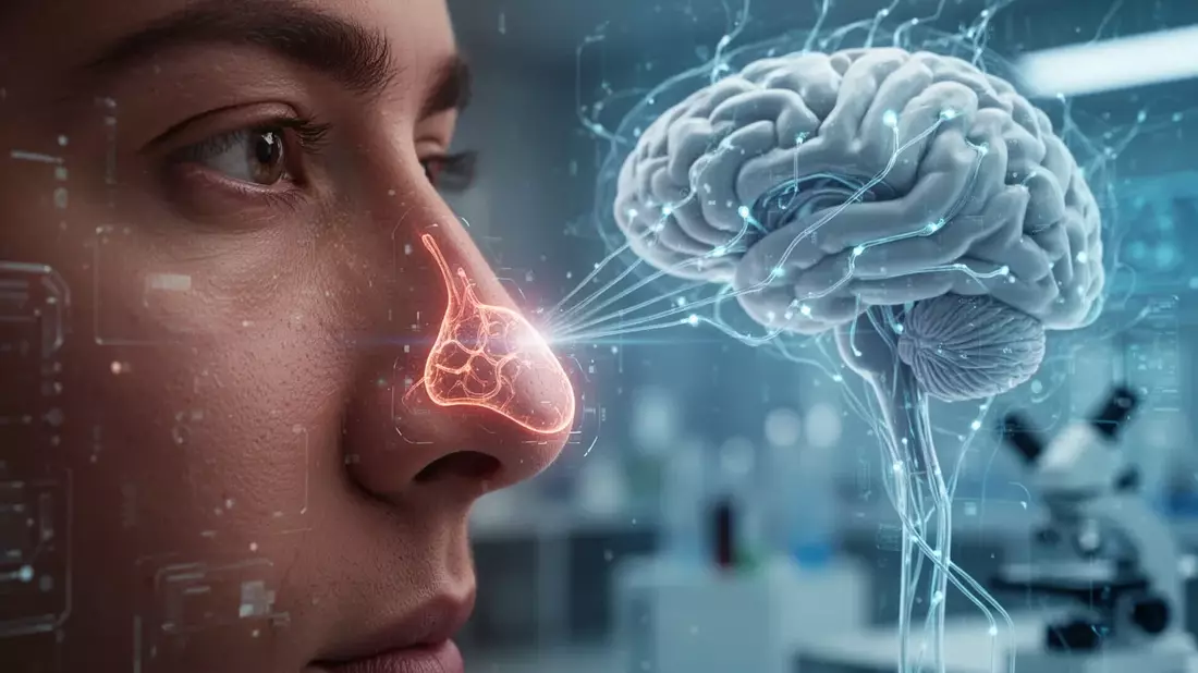 Parkinson-Früherkennung: E-Nase erkennt Krankheit 15 Jahre früher Illustration mit AI erstellt übermittelt durch boerse-global.de