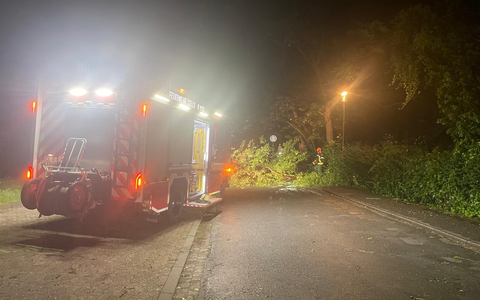FW Celle: Einsatzreiche Nacht für die Feuerwehr Celle - mehrere Sturm- und Brandeinsätze - Foto: presseportal.de