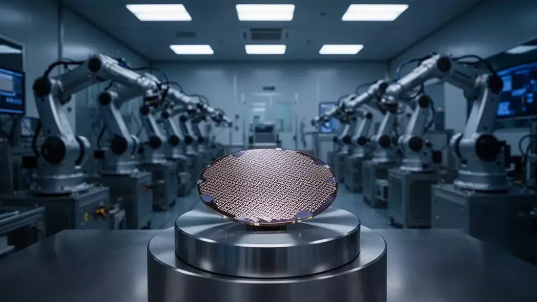 Infineon's €100 Billion Valuation Faces a Macro Crucible as Morgan Stanley and Deutsche Bank Set Sights Above €90 Illustration mit AI erstellt übermittelt durch boerse-global.de