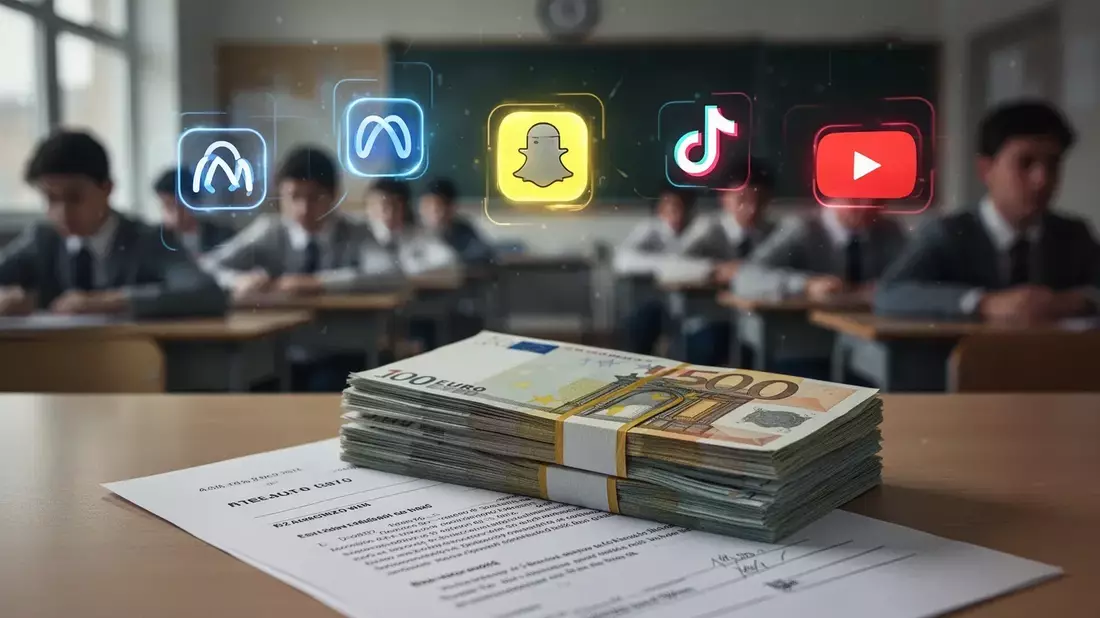 Meta, Snap, TikTok, YouTube: 27 Millionen Euro Vergleich mit Schulbezirk - Bild: über boerse-global.de