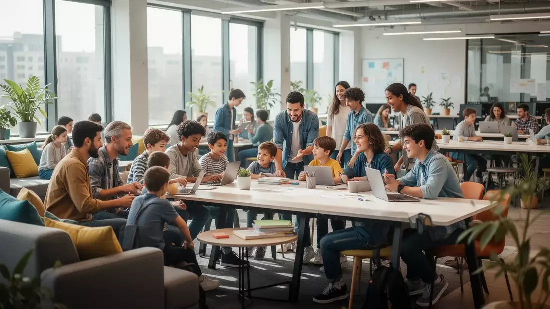 Coworking für Schüler: Oldenburg schafft Lernräume ohne Konsumzwang - Bild: über boerse-global.de