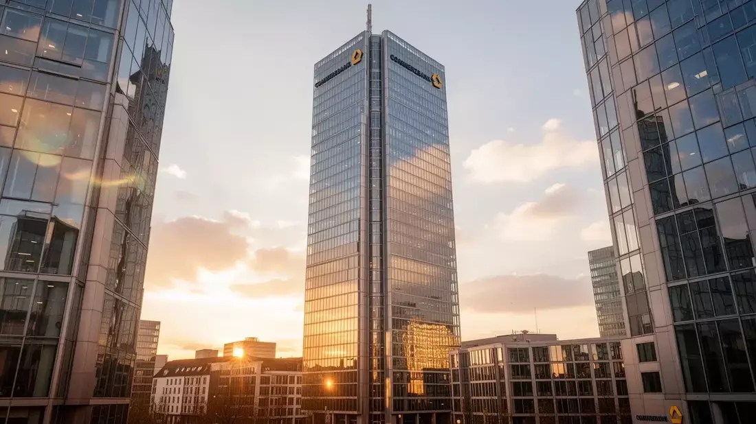 Commerzbank Board Cuts Knof’s Pay by 30% Over Undisclosed Orcel Meeting, Barclays Sees 42 Euros as Q1 Profit Jumps 11% Illustration mit AI erstellt übermittelt durch boerse-global.de