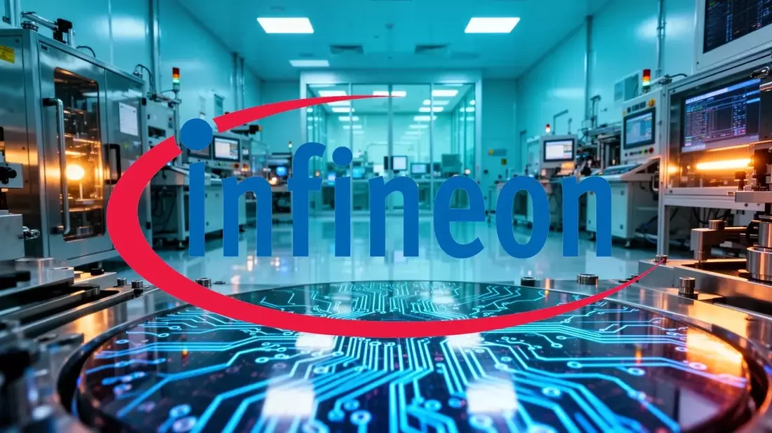From GaN to Grid: Infineon Positions as AI’s Power Broker, but the Next Week Could Decide Whether the Rally Has Legs Illustration mit AI erstellt übermittelt durch boerse-global.de