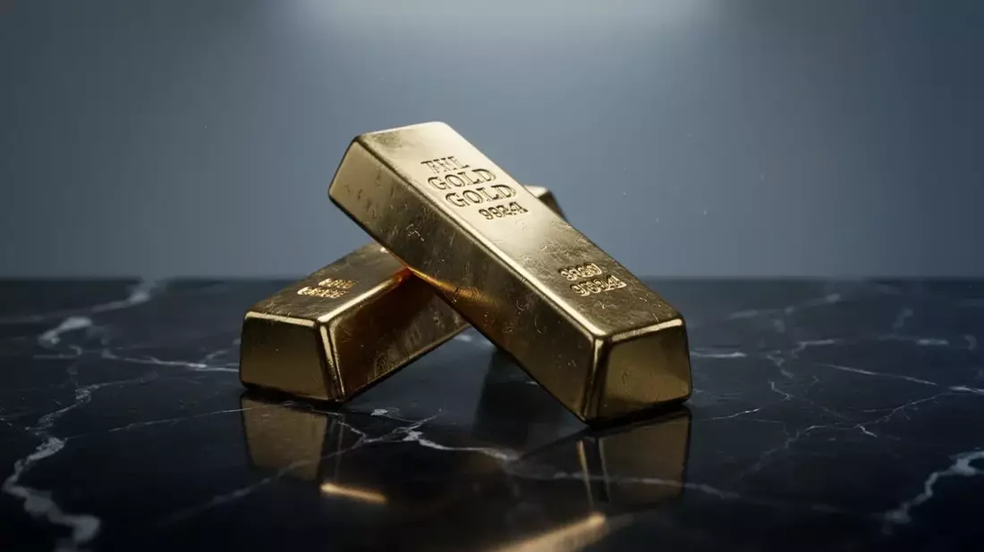 Gold’s Contradictory Rally: How Inflation and a Fragile Iran Truce Forged a Friday Advance Illustration mit AI erstellt übermittelt durch boerse-global.de