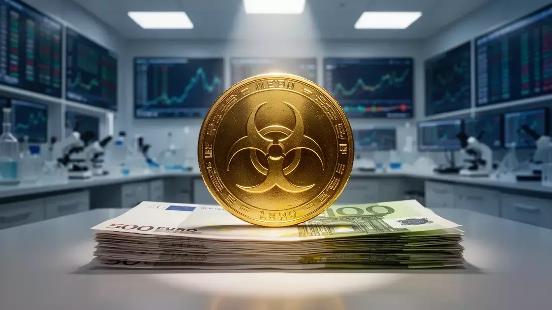 BioNTech Aktie: 16,7 Milliarden Euro Cash-Polster - Bild: über boerse-global.de