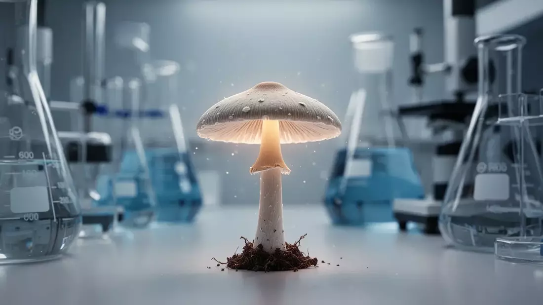 Psilocybin gegen Depression: Studie belegt Besserung nach 6 Wochen Illustration mit AI erstellt übermittelt durch boerse-global.de