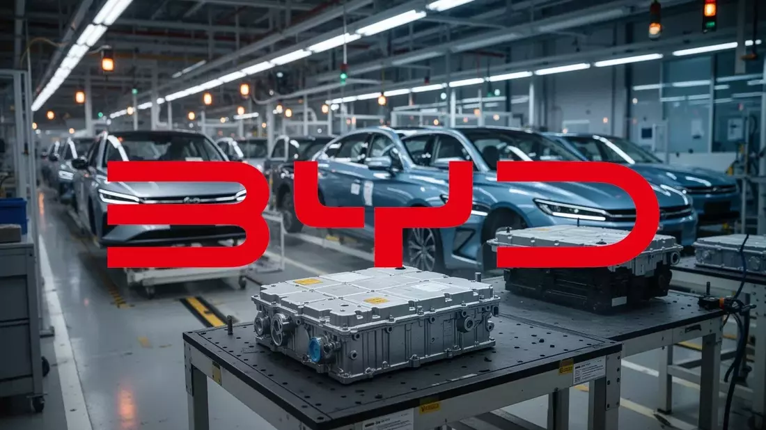 BYD's 'Dare to Be' Strategy: Full Liability for Self-Driving Accidents, a Homegrown 4nm Chip, and a $15 Billion Autonomy Push Illustration mit AI erstellt übermittelt durch boerse-global.de