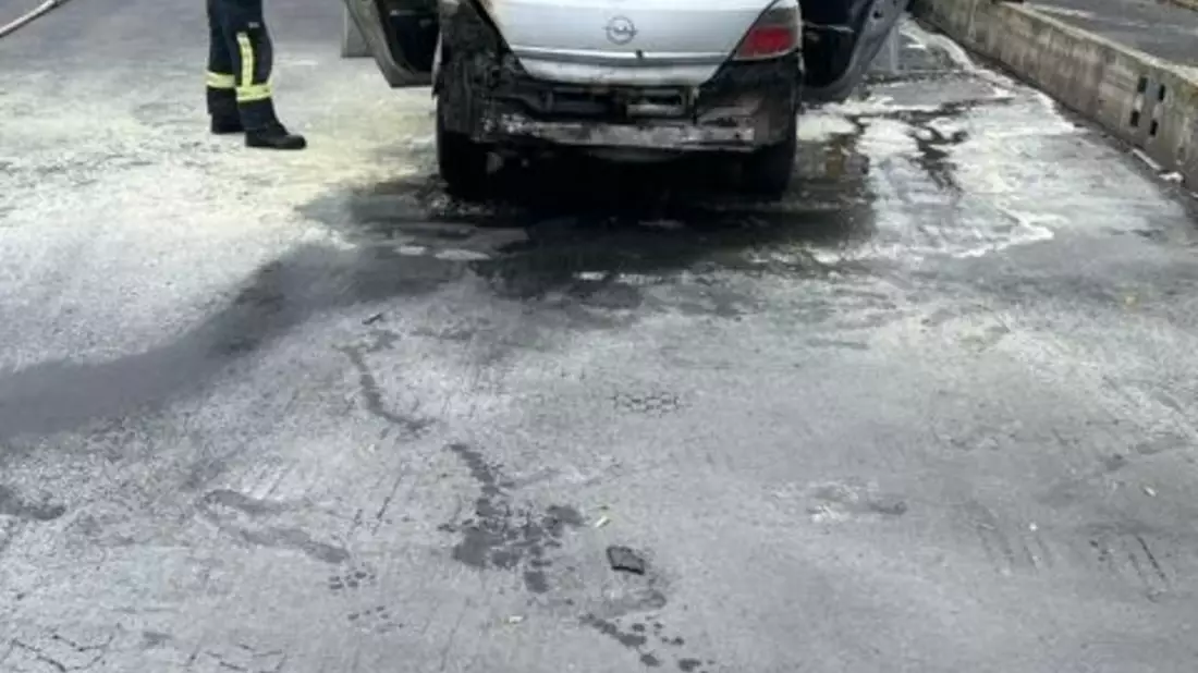 POL-WI: +++Fahrzeugbrand an Tankstelle+++ - Bild: presseportal.de