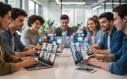 Social-Media-Jobs: 58.778 Euro Durchschnittsgehalt im Homeoffice - Foto: über boerse-global.de
