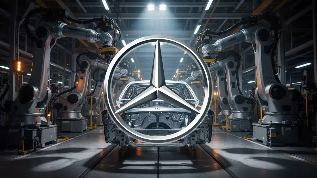 Mercedes-Benz’s 6.7% Yield Lures Income Hunters, But a Washington Storm Could Upend the Car Maker’s US Access Illustration mit AI erstellt übermittelt durch boerse-global.de
