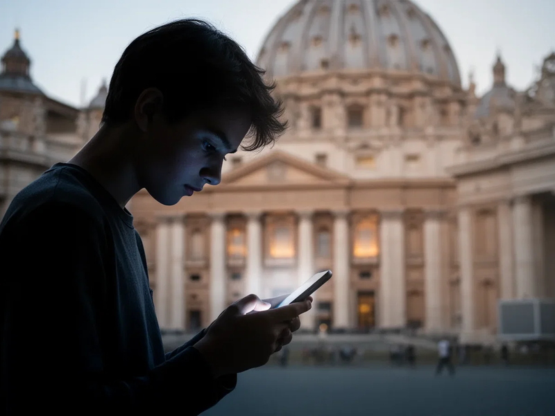 Papst warnt: Mentale Krise junger Menschen ist Sinnkrise - Foto: über boerse-global.de