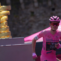 Hat die Giro-Trophäe fest im Blick: Jonas Vingegaard. (Archivbild) - Foto: Spada/LaPresse/AP/dpa
