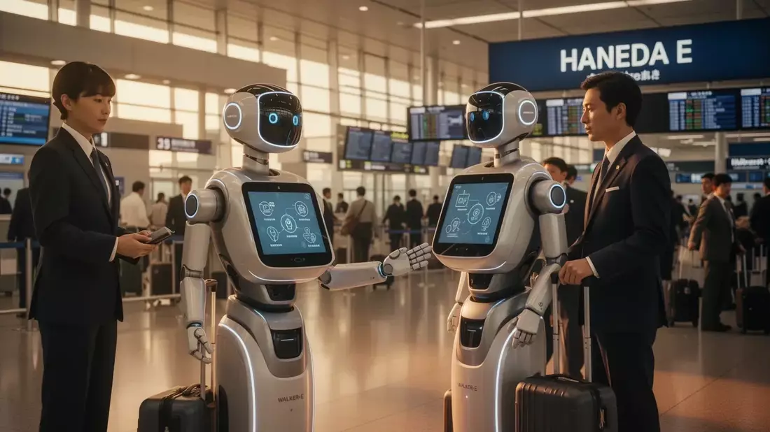 Ubtech: Japan Airlines startet Walker-Einsatz in Haneda - Bild: über boerse-global.de