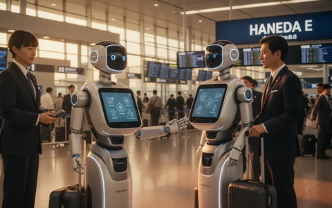 Ubtech: Japan Airlines startet Walker-Einsatz in Haneda - Foto: über boerse-global.de
