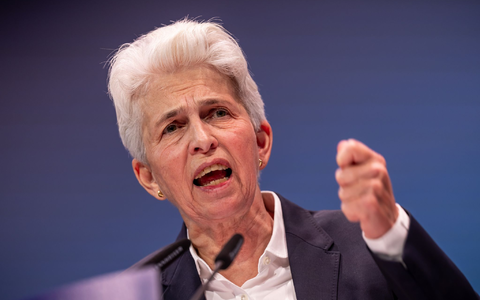 Die Europapolitikerin Marie-Agnes Strack-Zimmermann kandidierte überraschend für den FDP-Vorsitz - Foto: Michael Kappeler/dpa