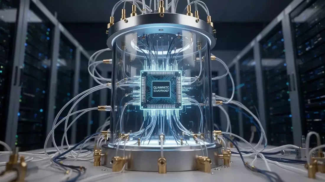 IonQ Shares Jump 13% as Two Sigma and Goldman Boost Holdings, Technical Signal Fires Illustration mit AI erstellt übermittelt durch boerse-global.de