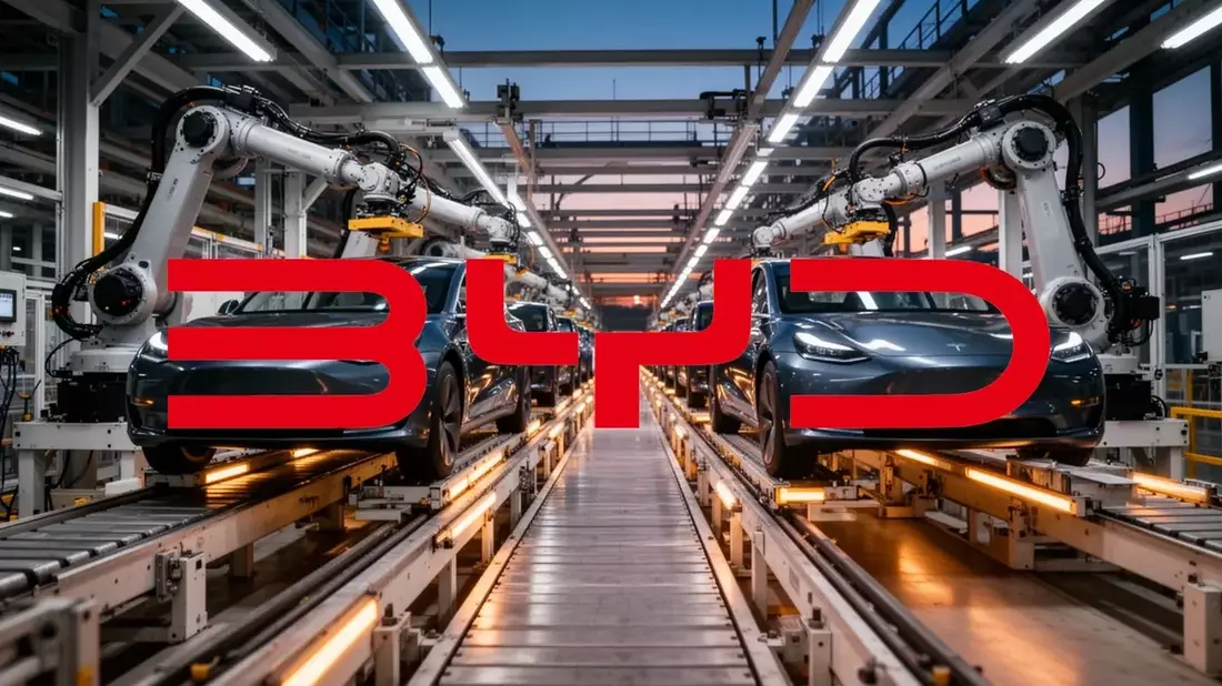 From 1,845 km Hybrid to 4nm Silicon: BYD’s Product Blitz Masks a 55% Profit Plunge Illustration mit AI erstellt übermittelt durch boerse-global.de