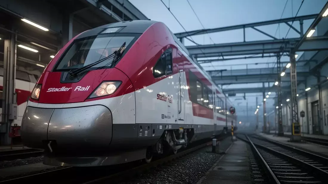 Stadler Rail's Twin-Track Offensive: Freight Orders and Passenger Milestones Converge Illustration mit AI erstellt übermittelt durch boerse-global.de