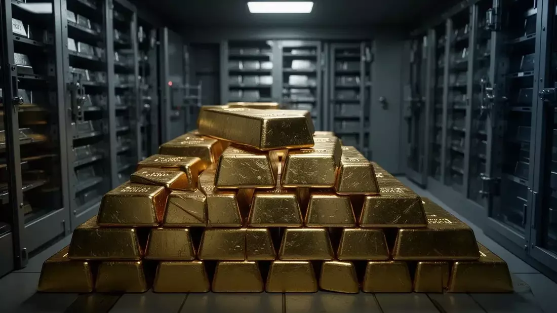 Gold’s Balancing Act: How a Fragile Iran Truce and Stubborn Core Inflation Forged a $4,569 Close Illustration mit AI erstellt übermittelt durch boerse-global.de