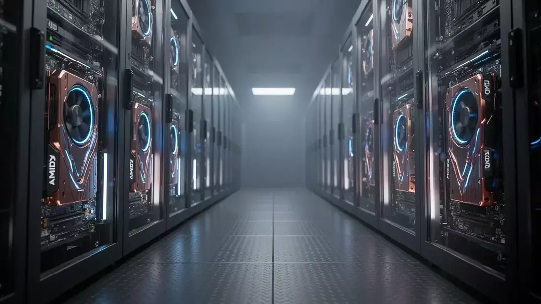 AMD Notches Fresh Records as Venice 2nm Milestone Meets Insider Profit-Taking Illustration mit AI erstellt übermittelt durch boerse-global.de