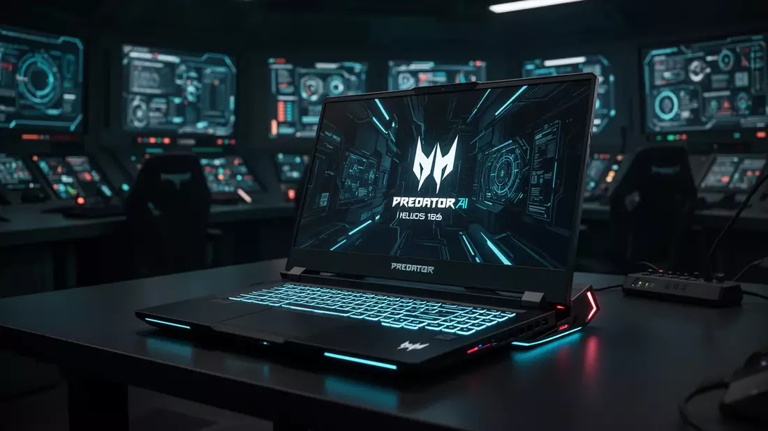Predator Helios 18 AI: Acers Gaming-Flaggschiff mit RTX 5090 - Bild: über boerse-global.de
