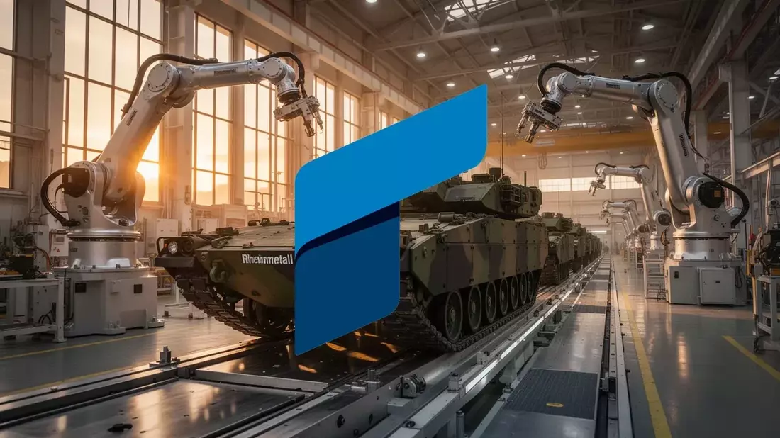 Rheinmetall’s Twin Catalysts: A €1 Billion Truck Order and a Heavily Oversubscribed Bond, Yet the Share Remains Under Pressure Illustration mit AI erstellt übermittelt durch boerse-global.de