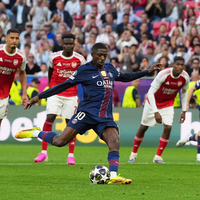 Ousmane Dembele sorgt für den Ausgleich.  - Foto: Andreea Alexandru/AP/dpa