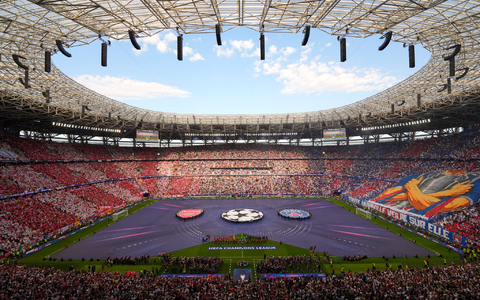Die Puskás Arena in Budapest war ausverkauft.  - Foto: Vadim Ghirda/AP/dpa