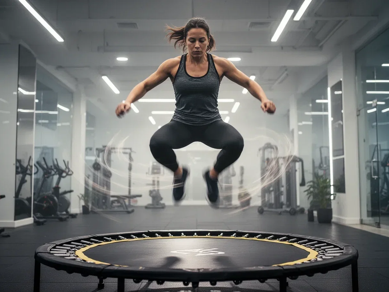 Jumping Fitness: 400 Muskeln aktiviert, gelenkschonend trainiert - Foto: über boerse-global.de
