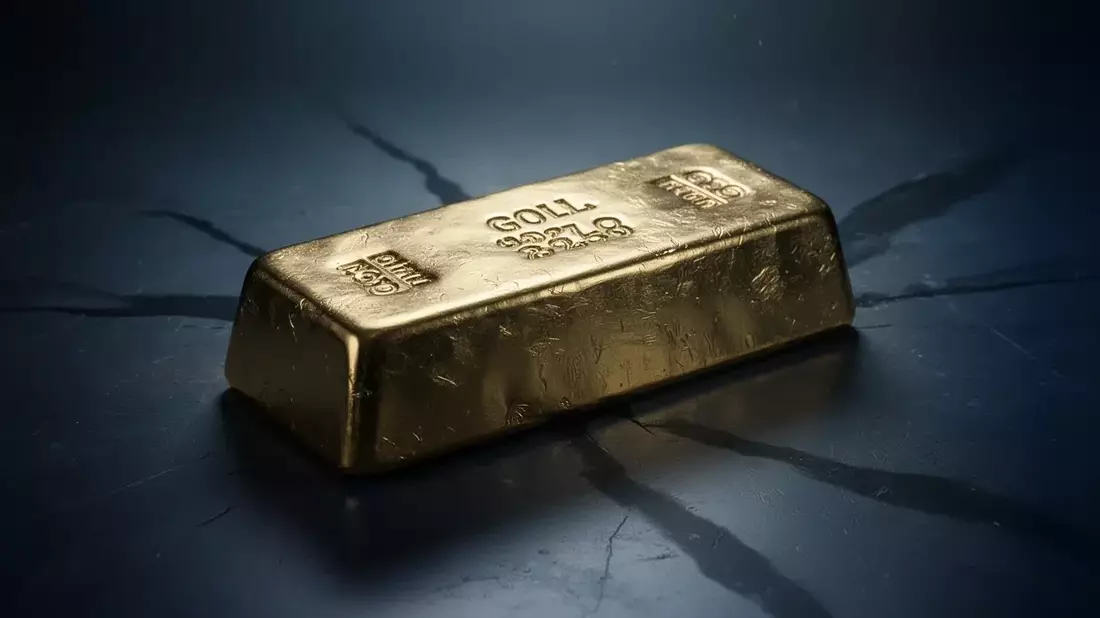 Oro: las importaciones chinas se disparan mientras el interés abierto toca mínimos de 2009 Illustration mit AI erstellt übermittelt durch boerse-global.de