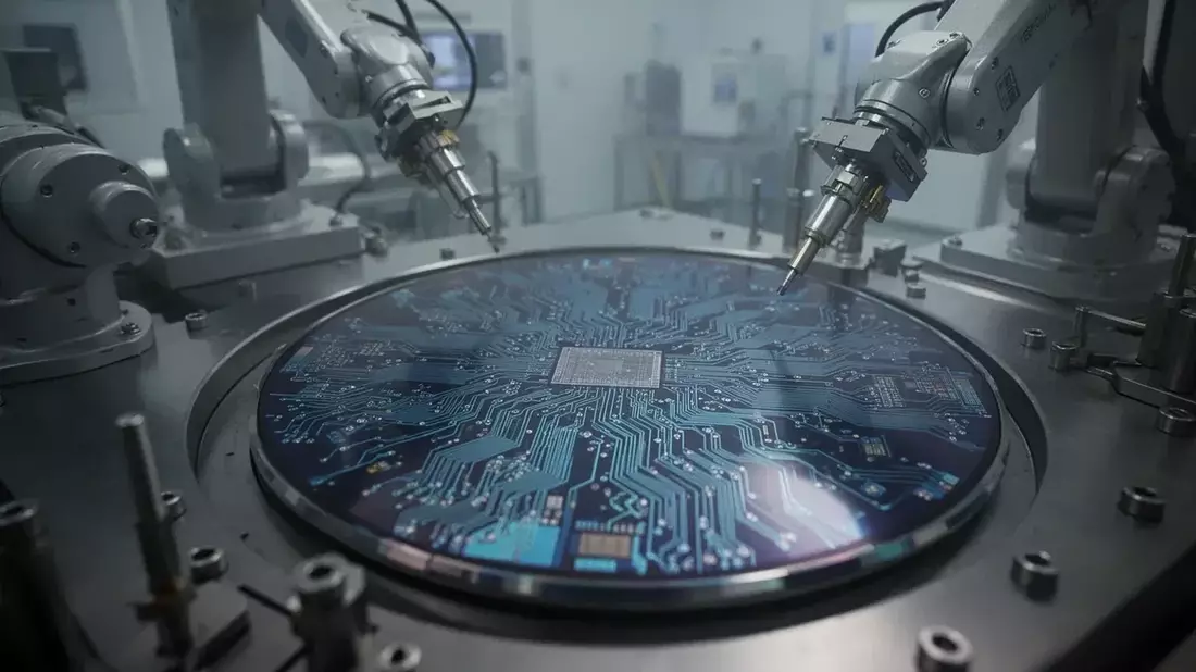 SK Hynix Defends AI Memory Crown with Cooling Tech and a $65 Billion Alliance as Samsung Narrows the Gap Illustration mit AI erstellt übermittelt durch boerse-global.de