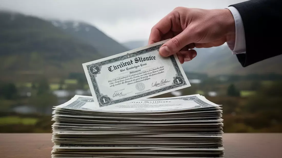 Scottish Mortgage: 4 Millionen Aktien am 29. Mai emittiert Illustration mit AI erstellt übermittelt durch boerse-global.de