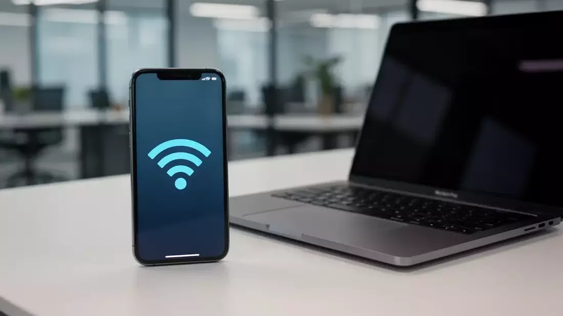 macOS 15.7.4: iPhone-Hotspot aktiviert sich eigenständig Illustration mit AI erstellt übermittelt durch boerse-global.de
