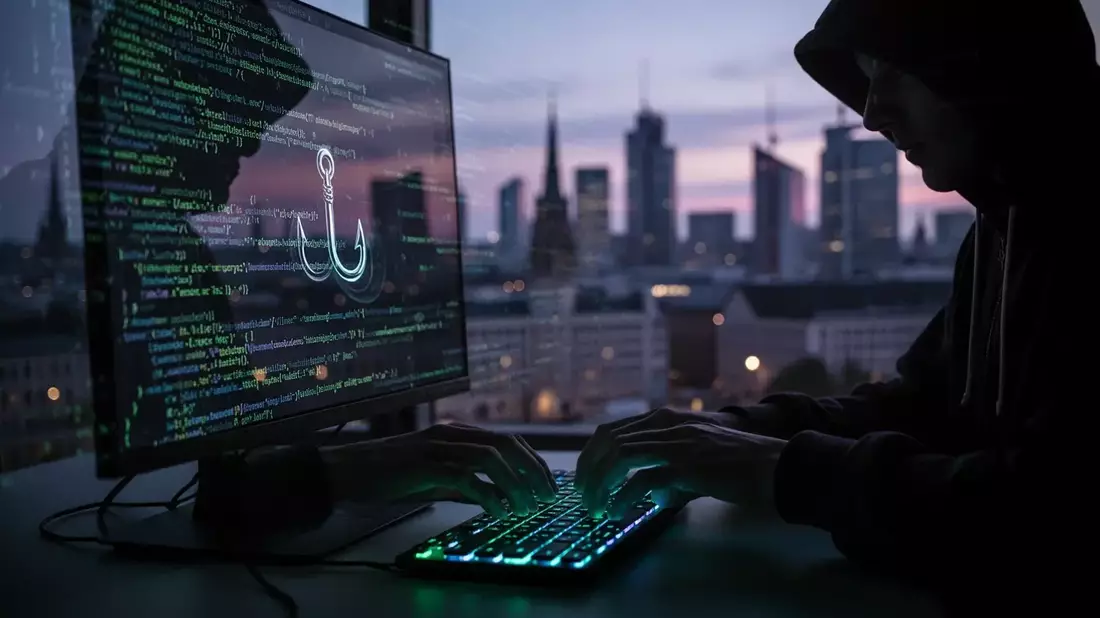 Phishing-Welle: 71% deutscher Unternehmen von Cyberattacken betroffen - Bild: über boerse-global.de