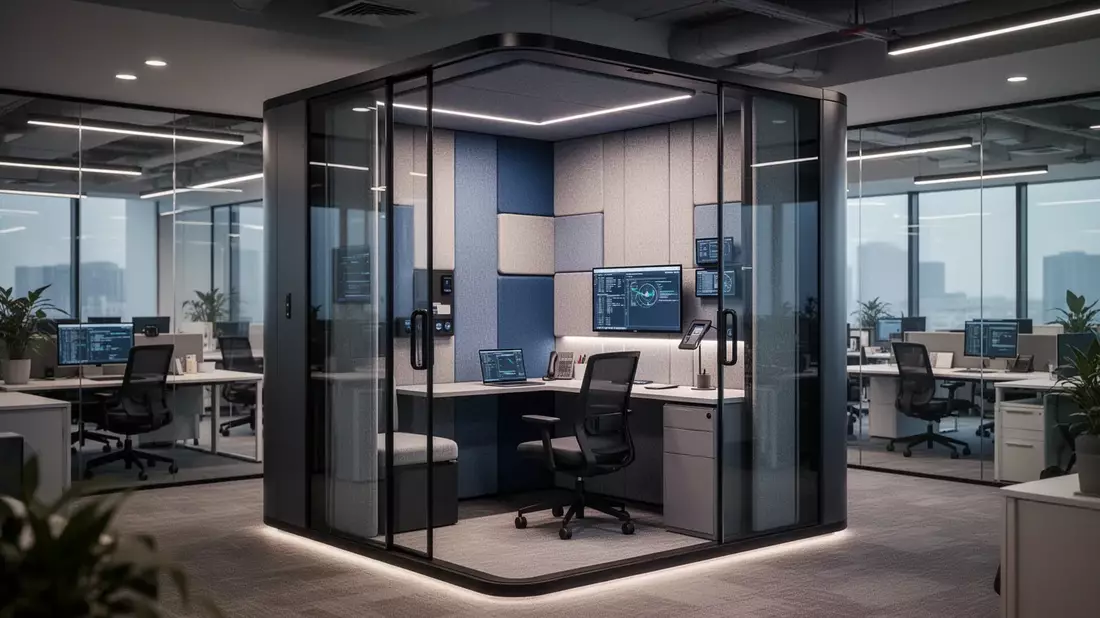Büromöbel-Boom: Privacy Pods erreichen 804 Millionen Euro - Bild: über boerse-global.de