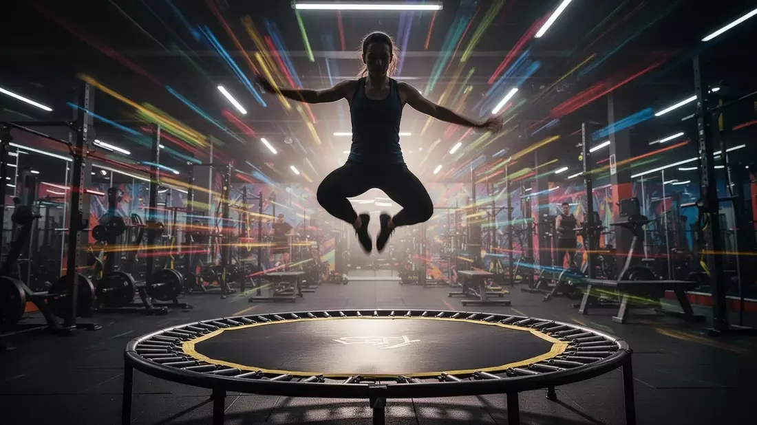 Jumping Fitness: 400 Muskeln aktiviert, 800 Kalorien pro Stunde - Bild: über boerse-global.de