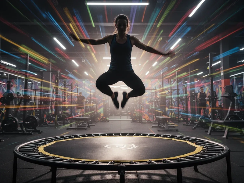 Jumping Fitness: 400 Muskeln aktiviert, 800 Kalorien pro Stunde - Foto: über boerse-global.de