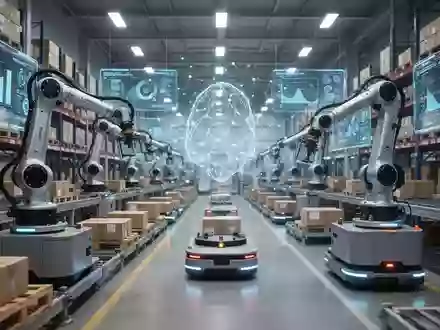 Logistik-Revolution: AI Agents und Roboter steigern Effizienz um 130% - Foto: über boerse-global.de