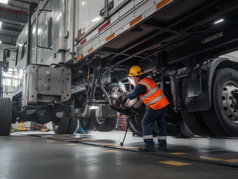 Fahrzeugsicherheit: 52% der Laster mit Mängeln bei Großkontrolle - Foto: über boerse-global.de