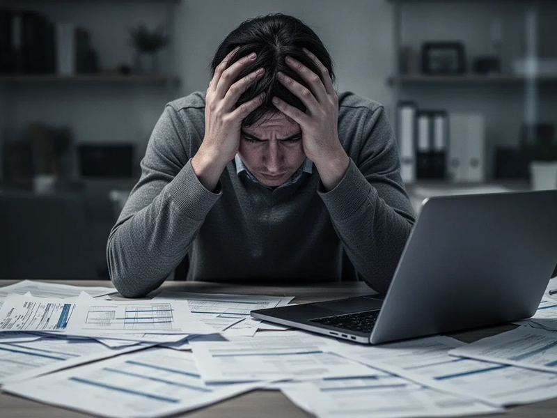 Finanzangst belastet Psyche: 49% der Deutschen besorgt - Foto: über boerse-global.de