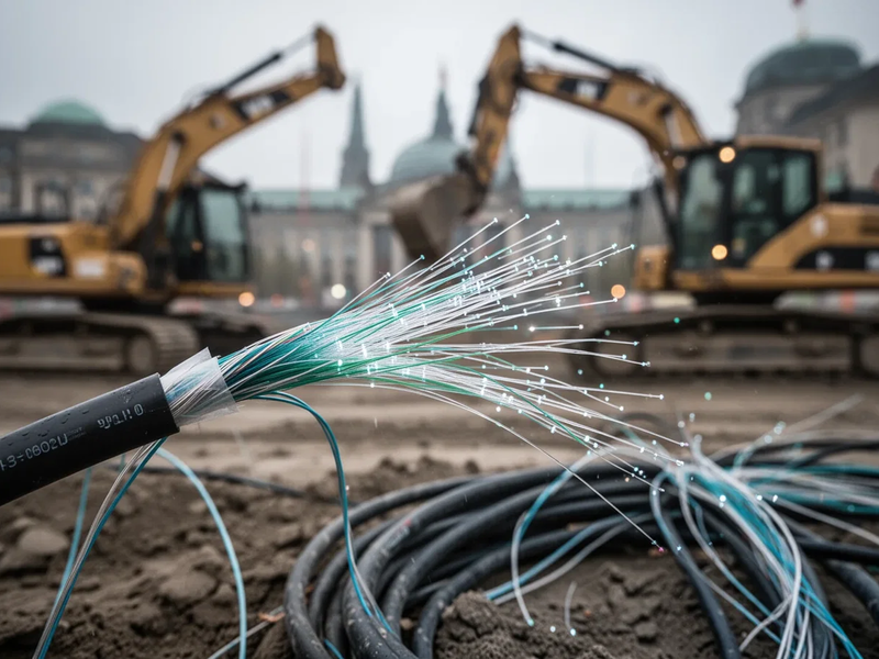 Glasfaser-Krise: Metrofibre scheitert mit 100.000er-Plan in Düsseldorf - Foto: über boerse-global.de