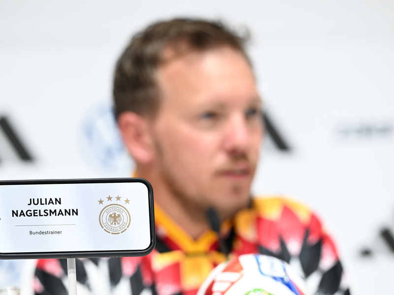 Julian Nagelsmann tritt mit der DFB-Elf gegen Finnland an. - Foto: Federico Gambarini/dpa