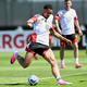 Der Dortmunder Felix Nmecha hinterließ gute Trainingseindrücke.  - Foto: Federico Gambarini/dpa