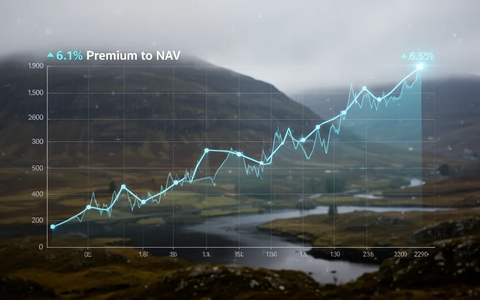 Scottish Mortgage: 6,1 Prozent Aufschlag zum NAV - Foto: über boerse-global.de