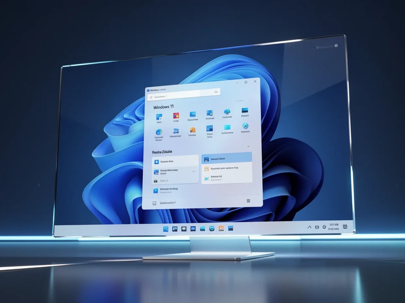 Windows 11: Startmenü-Redesign und 70% schnellere Menüs - Foto: über boerse-global.de