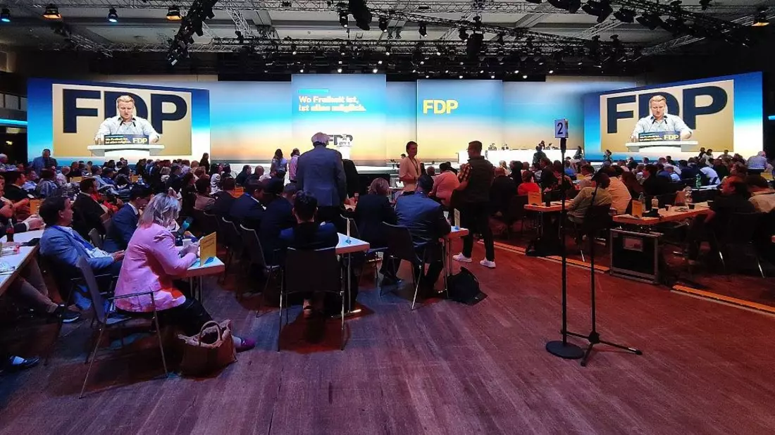 FDP-Parteitag am 31.05.2026 - Bild: via dts Nachrichtenagentur