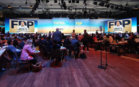 FDP-Parteitag am 31.05.2026 - Foto: via dts Nachrichtenagentur