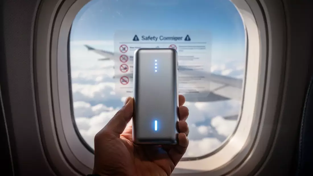 Flugverkehr: Powerbanks im Handgepäck ab sofort strikt begrenzt - Bild: über boerse-global.de