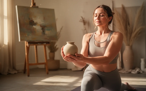 Yoga mit Malen: Wellness-Trend verbindet Bewegung und Kreativität - Foto: über boerse-global.de